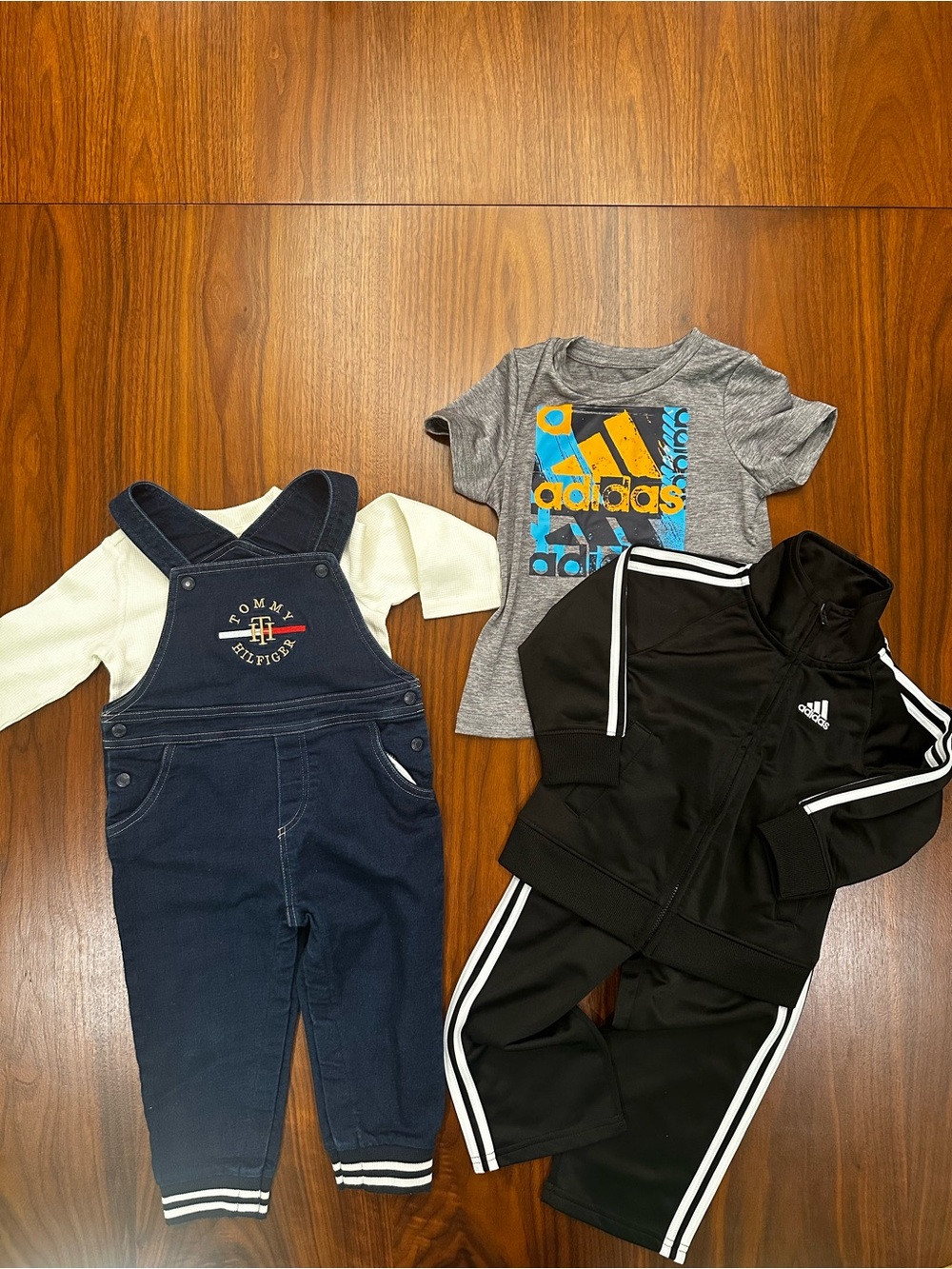 Tommy Hilfiger Adidas Baby Boy Clothes Bundle - 18 months